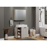 Peegelkapp PURE BLISS helehall, 90x20xH80 cm