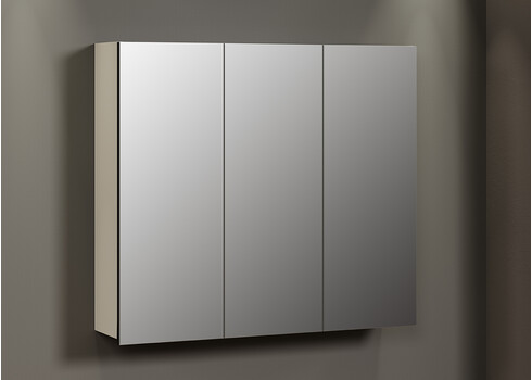 Peegelkapp PURE BLISS helehall, 90x20xH80 cm