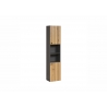 Vannitoakapp PURE BLISS tamm / must, 40x31xH186 cm