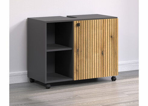 Valamukapp PURE BLISS tamm / must, 80x42xH64 cm