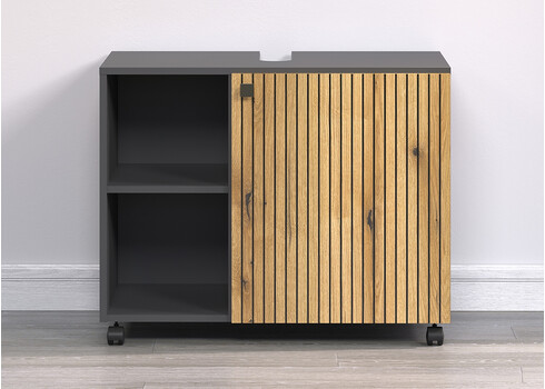 Valamukapp PURE BLISS tamm / must, 80x42xH64 cm