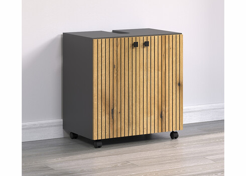 Valamukapp PURE BLISS tamm / must, 60x42xH64 cm