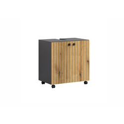 Valamukapp PURE BLISS tamm / must, 60x42xH64 cm