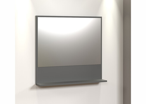 Peegel PURE BLISS tamm / must, 80x14xH74 cm