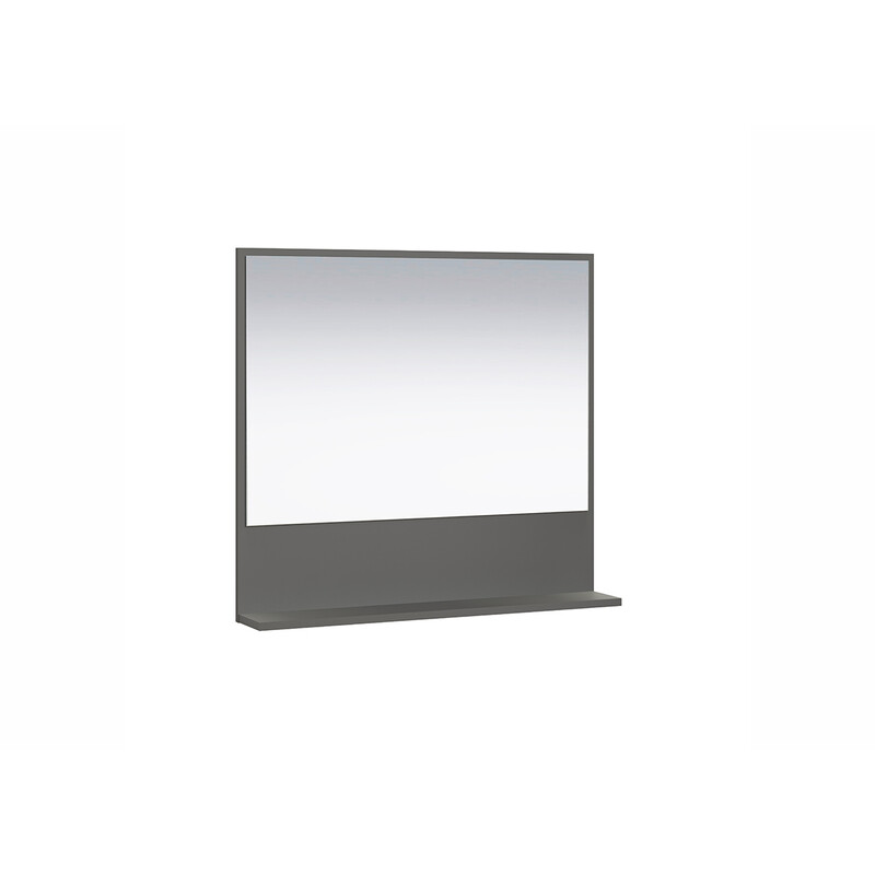 Peegel PURE BLISS tamm / must, 80x14xH74 cm