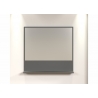 Peegel PURE BLISS tamm / must, 80x14xH74 cm