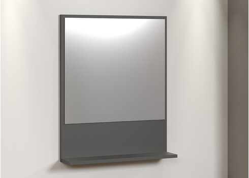 Peegel PURE BLISS tamm / antratsiit, 60x14xH74 cm