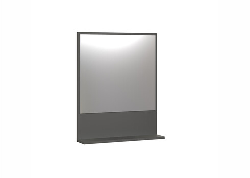 Peegel PURE BLISS tamm / antratsiit, 60x14xH74 cm