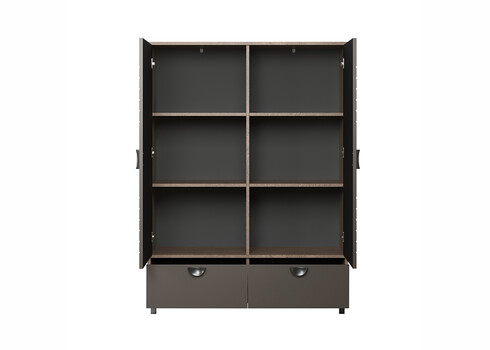 Kapp FUSION hall / pruun, 120x42xH163 cm