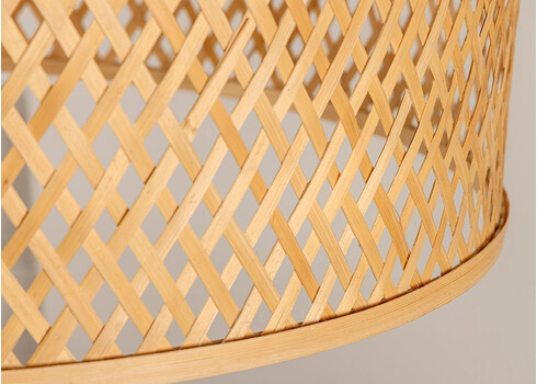 Rippvalgusti ORGANIC LIVING pruun, 25x25xH25 cm