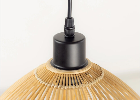 Rippvalgusti ORGANIC LIVING pruun, 30x30xH30 cm