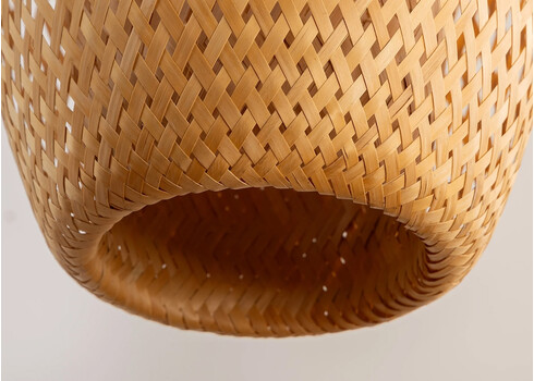 Rippvalgusti ORGANIC LIVING pruun, 24x24xH37 cm