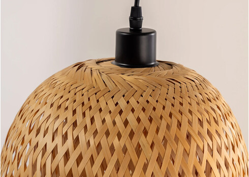 Rippvalgusti ORGANIC LIVING pruun, 24x24xH37 cm