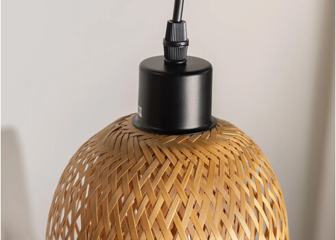 Rippvalgusti ORGANIC LIVING pruun, 24x24xH37 cm