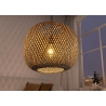 Rippvalgusti ORGANIC LIVING pruun, 45x45xH36 cm