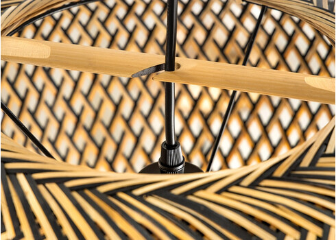 Rippvalgusti ORGANIC LIVING pruun, 45x45xH36 cm