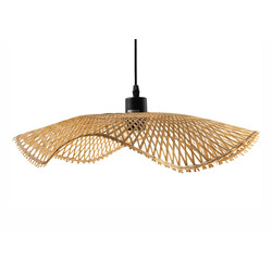 Rippvalgusti ORGANIC LIVING pruun, 50x50xH10,5 cm