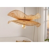 Rippvalgusti ORGANIC LIVING pruun, 70x70xH27 cm