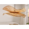 Rippvalgusti ORGANIC LIVING pruun, 70x70xH27 cm