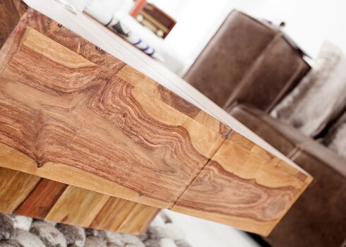 Diivanilaud BOLT sheesham, 70x70xH35 cm