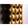 Seinapeegel PEARLS kuldne, 76x2xH76 cm