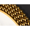 Seinapeegel PEARLS kuldne, 76x2xH76 cm
