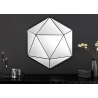 Seinapeegel DIAMOND must, 62x6xH62 cm