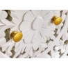 Kummut MARRAKECH valge, 170x38xH78 cm