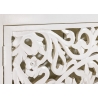 Kapp MARRAKECH valge, 110x38xH140 cm