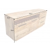 Kummut IRON CRAFT mango, 175x45xH75 cm