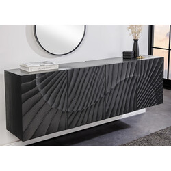 Kummut SCORPION must, 177x38xH58 cm