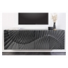 Kummut SCORPION must, 177x38xH58 cm