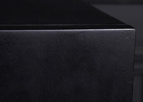 Kummut GOLDEN SUNSET must, 177x38xH58 cm