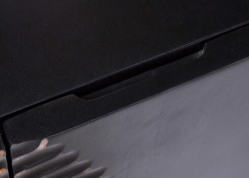 Kummut GOLDEN SUNSET must, 177x38xH58 cm