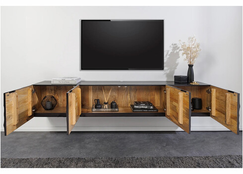 Tv-alus SCORPION must, 200x33xH35 cm