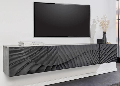 Tv-alus SCORPION must, 200x33xH35 cm