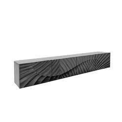 Tv-alus SCORPION must, 200x33xH35 cm