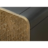 Kummut SNAKE pruun / must, 160x38xH75 cm