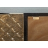 Kummut SNAKE pruun / must, 160x38xH75 cm