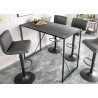 Baarilaud SLIM LINE tumehall, 120x60xH105 cm