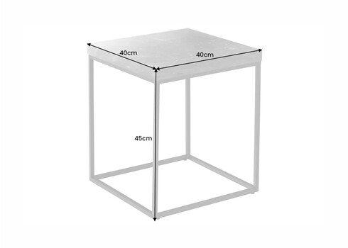 Abilaud ARCHITECTURE must marmor / must, 40x40xH45 cm