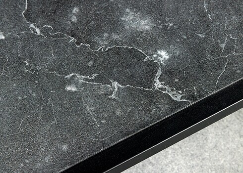 Riiul ARCHITECTURE hall marmor / must, 120x83xH35 cm