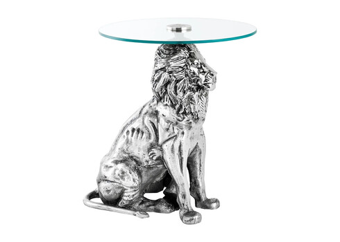 Abilaud LION hõbe, 46x45xH57 cm