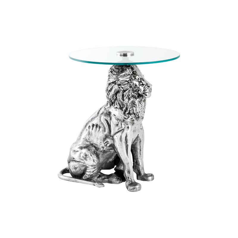 Abilaud LION hõbe, 46x45xH57 cm