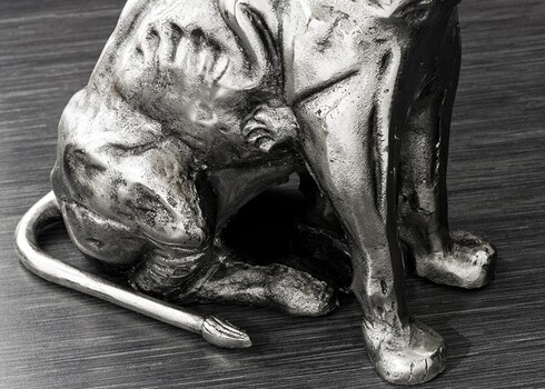 Abilaud LION hõbe, 46x45xH57 cm