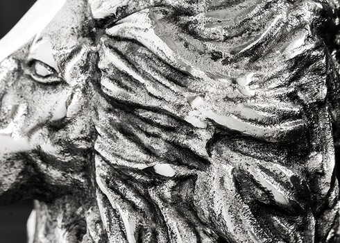 Abilaud LION hõbe, 46x45xH57 cm