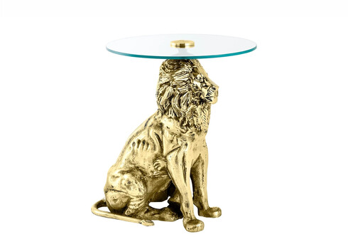 Abilaud LION kuldne, 46x45xH57 cm