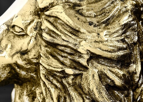 Abilaud LION kuldne, 46x45xH57 cm