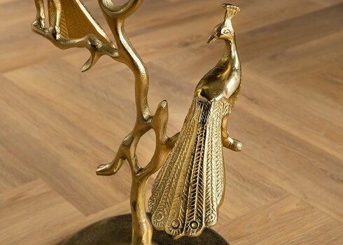 Abilaud PEACOCK kuldne, D45xH58 cm