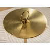 Abilaud ELEGANCE kuldne / must marmor, D36xH60 cm